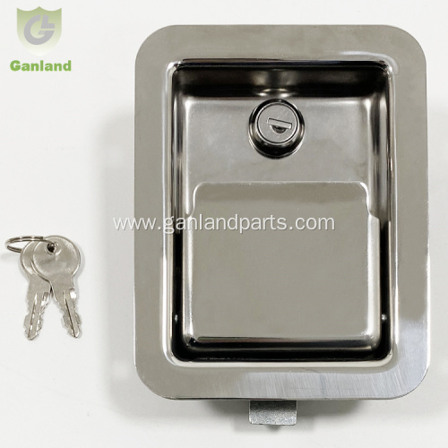 GL-12146 Stainless Steel Flush Mount Locking Paddle Latch